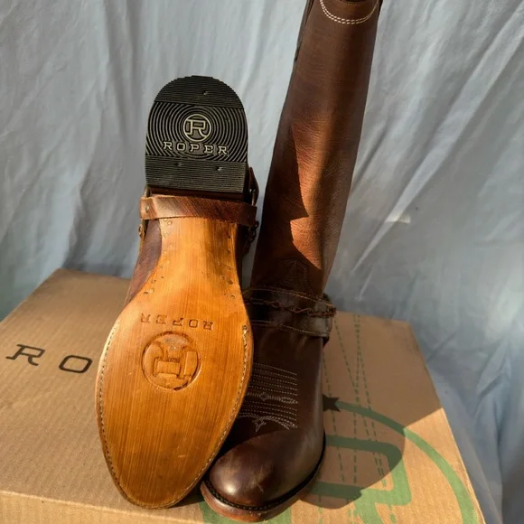 New In Box- Roper Selah size 11 Tall Boots - Picture 3 of 5